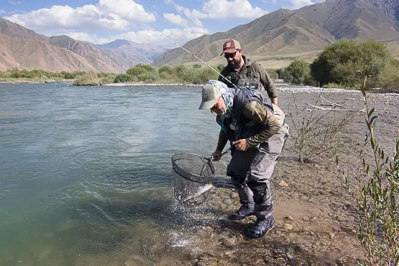 fishing in kyrgyzstan
