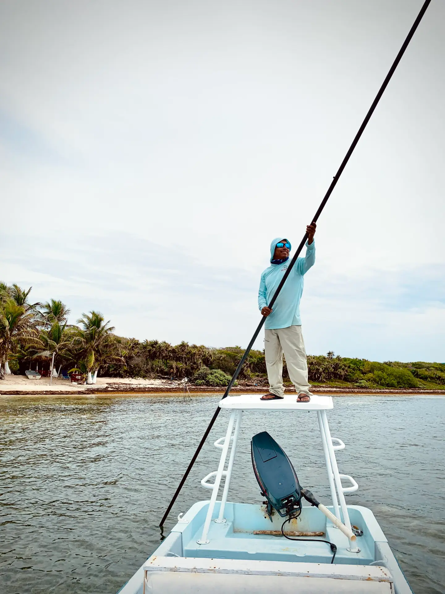 fly fishing guide in xcalak