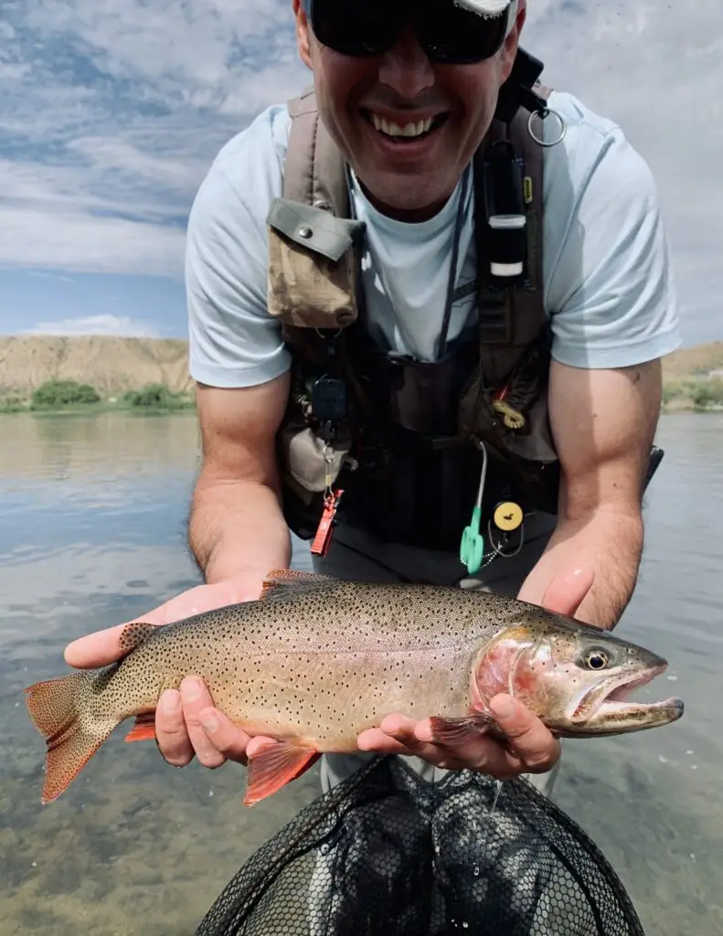pesca trucha degollada