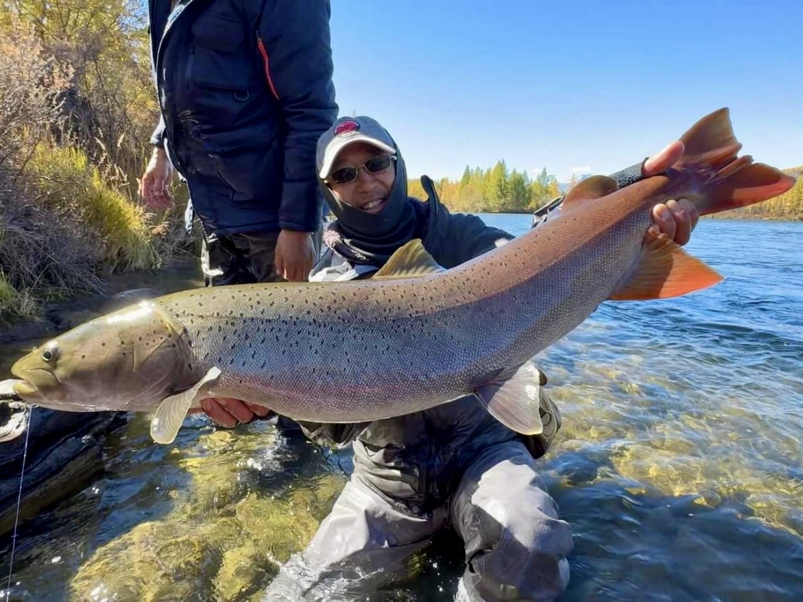 fishing trip mongolia shishged