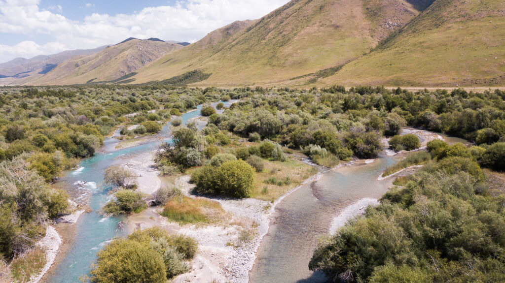 fishing trip in kyrgyzstan