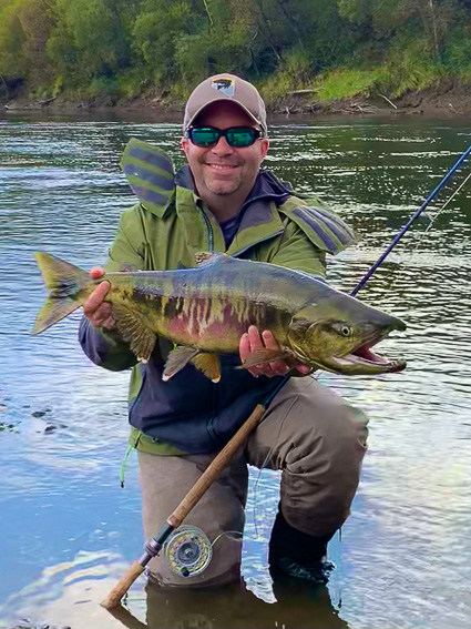 Chum salmon Fishing Hokkaido