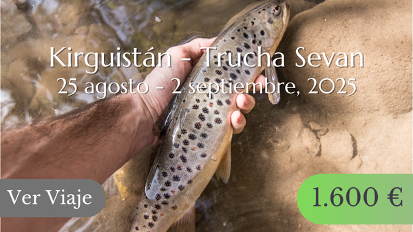 pesca trucha en kirguistan