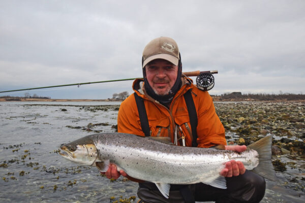 fly fishing sea trout in europe