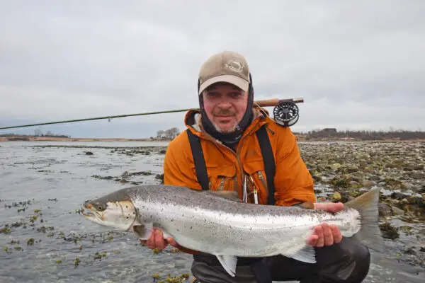 fly fishing sea trout in europe