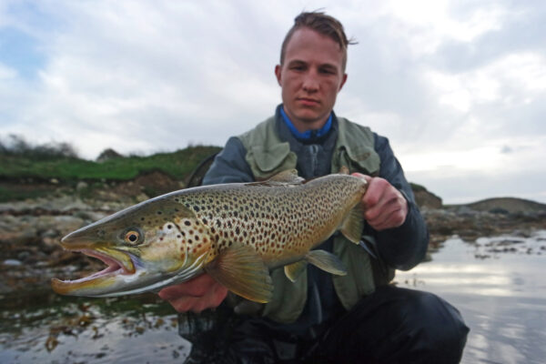 fly fishing sea trout europe