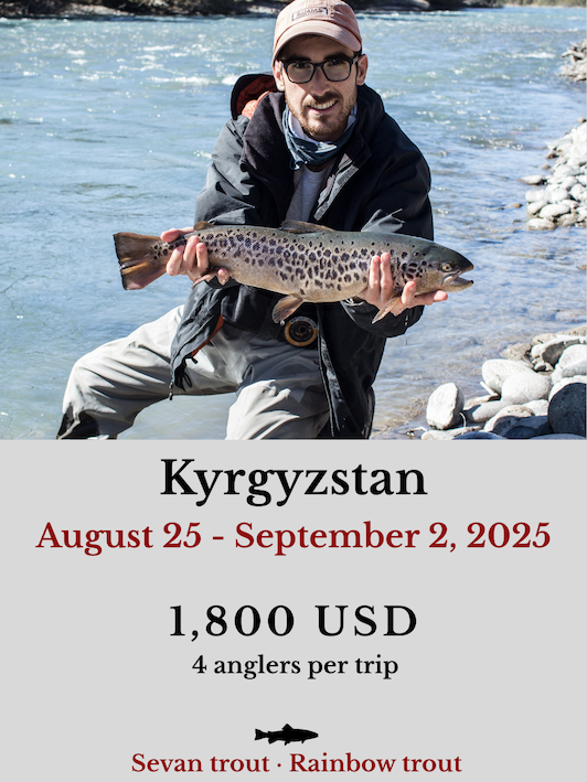 fishing trip trout August 2025