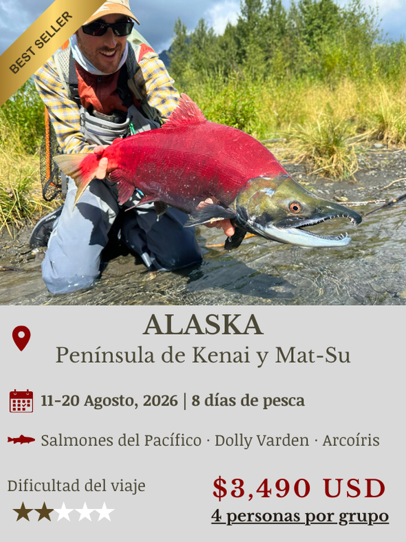 Viaje de Pesca a Alaska 2026