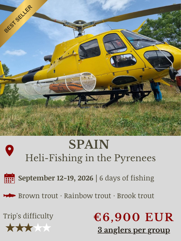 Heli Fishing Trip in Europe