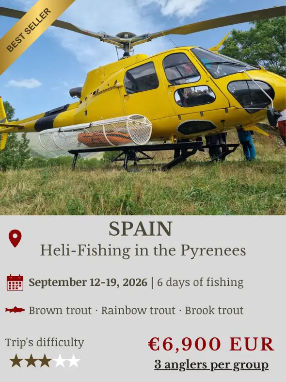 Heli Fishing Trip in Europe