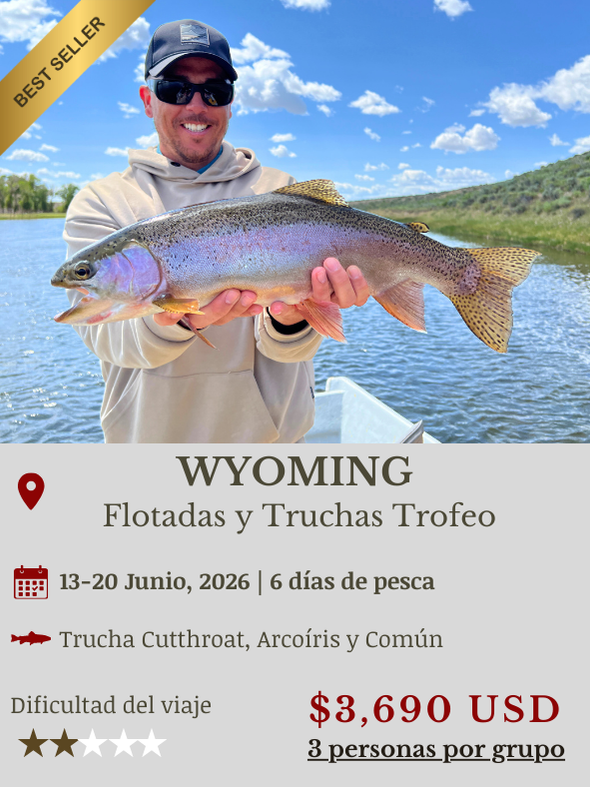 Viaje de Pesca con Mosca a Estados Unidos Wyoming