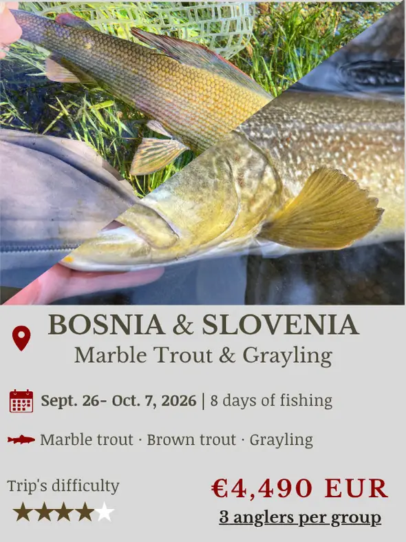 All Included Fly Fishing Trip in Europe