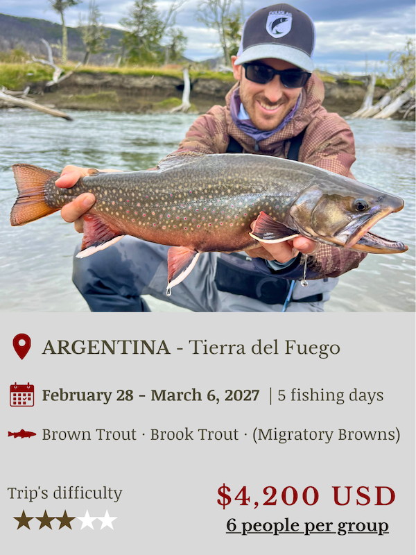 Fly Fishing Trip in Tierra del Fuego Argentina 2027