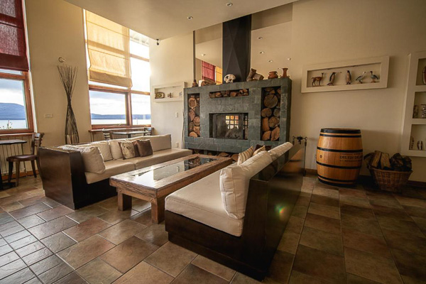 Cozy fly fishing lodge surrounded by the wilderness of Tierra del Fuego