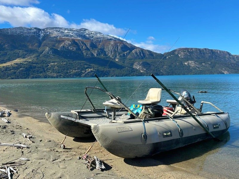 Fly Fishing Aysen Lake Chile